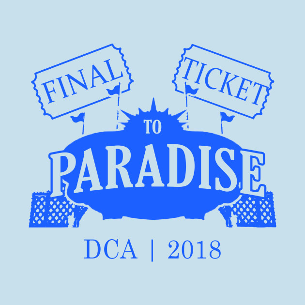 Discover Final Ticket to Paradise - Paradise Pier - T-Shirt