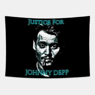 Justice For Johnny Depp Tapestry