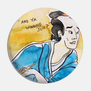 Ukiyo-e meme: Are Ya Winning Son? Pin