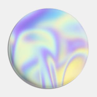 Holographic Vaporwave Pin