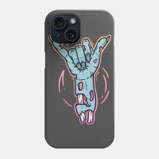 zombie shaka sign Phone Case