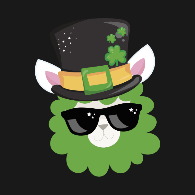 St. Patrick's Day Llama by BK55