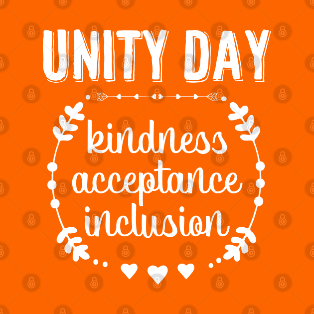 Unity Day Orange Unity Day Pin TeePublic
