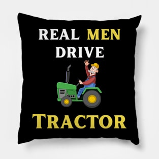 funny tractor driver gift, farmer gift Pillow