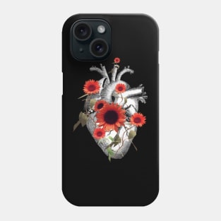 Floral heart 21 Phone Case