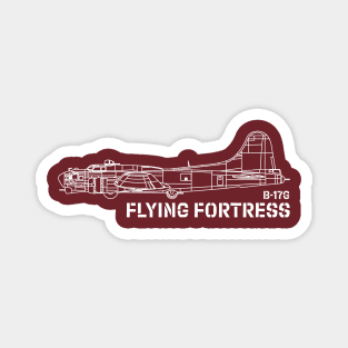 B-17 Flying Fortress (USAAF) Magnet