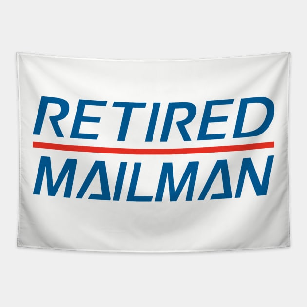 Retired Mailman. Retired Post Office Mailman. Retired USPS Mailman Tapestry by PuR EvL