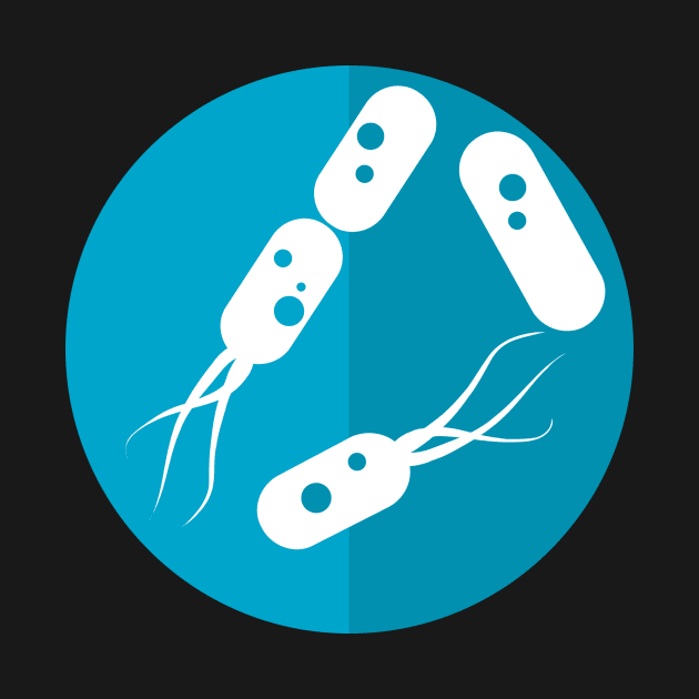 Microbiologist Biology Science Teal by ballhard