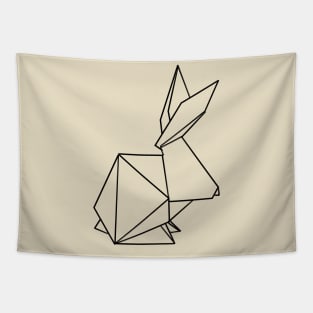 Geometric rabbit Tapestry