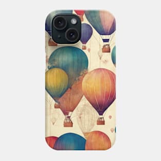 air balloon pattern Phone Case