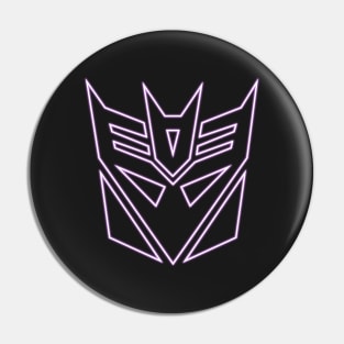 Decepticon Logo Glow Pin