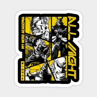 All Might | My Hero Academia Collage Art Magnet