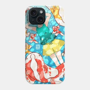 Gold Koi Fish Phone Case