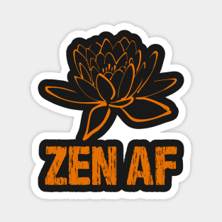 Zen AF Lotus Flower Magnet