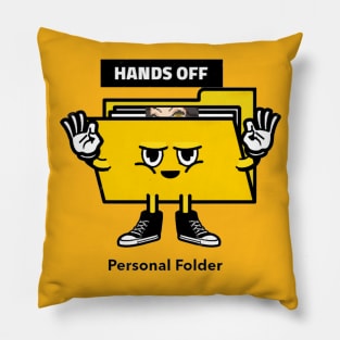 Personal New Folder Meme Pillow