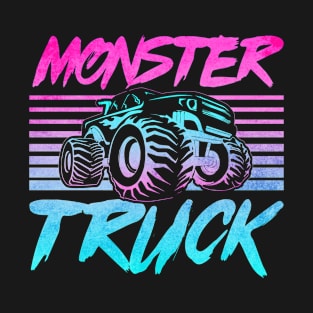 Monster Truck Retro T-Shirt