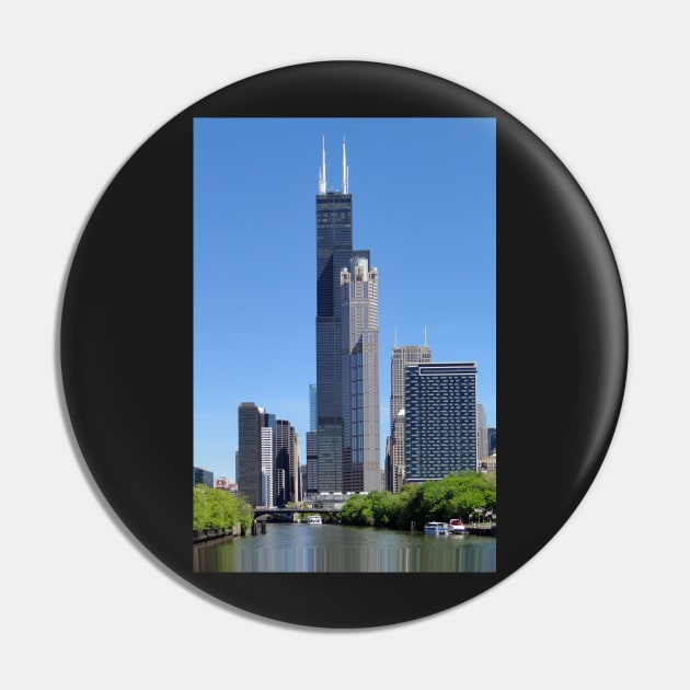 S. Wacker Drive - Chicago River S. Branch Pin by AH64D