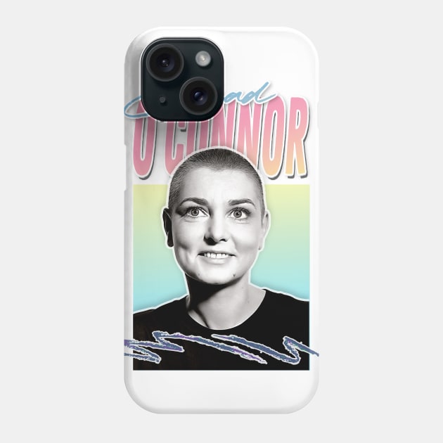 Sinéad O'Connor Retro Aesthetic Fan Gift Design Phone Case by feck!