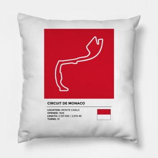 Circuit de Monaco [info] Pillow