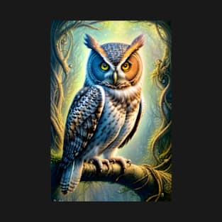 Owl - 03 - Fantasy Art - PGRVTP T-Shirt