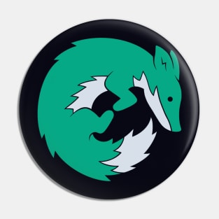 The Green Fox Pin