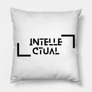 INTELLECTUAL by csv Pillow
