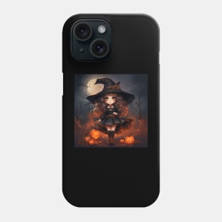 Happy halloween witch Phone Case