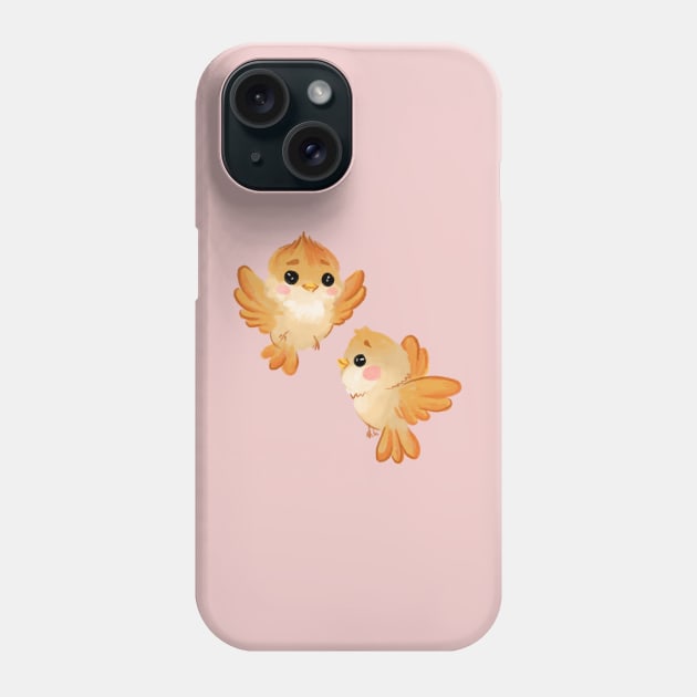 Two cute birds Phone Case by pimkie