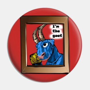 grass arts presents, the goat Pin