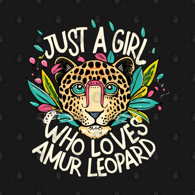 just a girl who loves Amur Leopard by CosmicCat