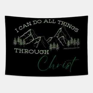 I Can Do All Things Through Christ Tapestry