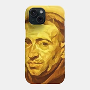 William of Ockham Golden Portrait | William of Ockham Artwork 5 Phone Case