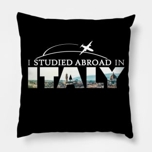 Italy Study Abroad Pillow