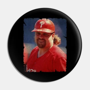 John Kruk in Philadelphia Phillies, 1993 NLCS Pin