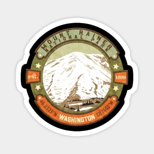 Mount Rainier National Park Washington Magnet