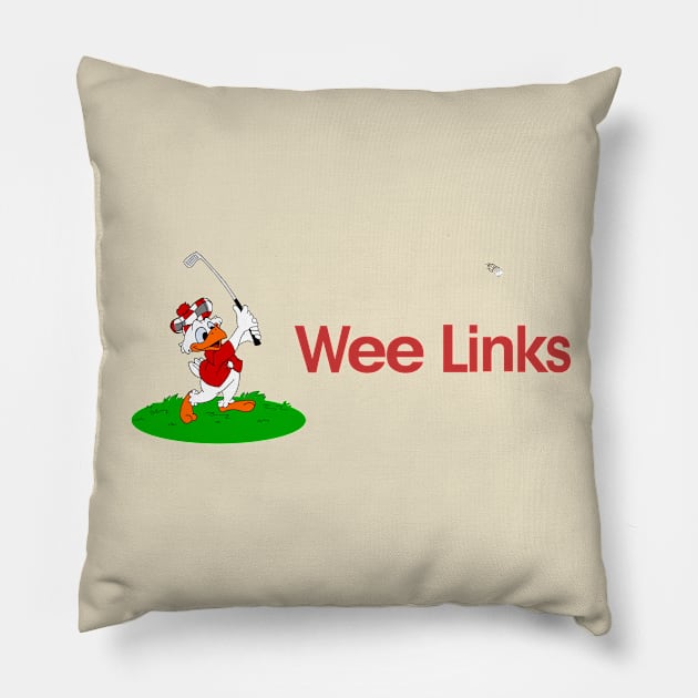 Wee Links Bird Pillow by passport2dreams