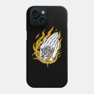 praying hands Phone Case