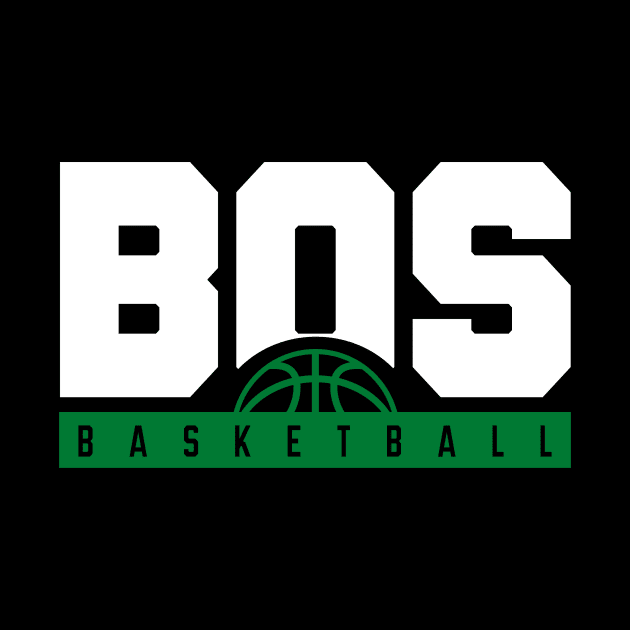 Boston Celtics Basketball by Fresh Fan Tees