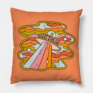 Sagittarius UFO Pillow