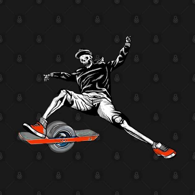 onewheel electric skateboard float life - skeleton onewheel by savage land 