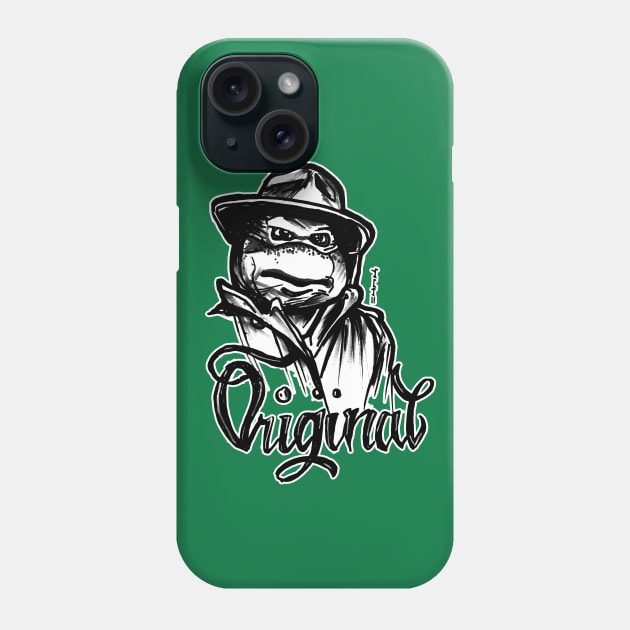 Original Raphael Ninja Turtle Movie Phone Case by sketchnkustom