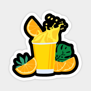 orange juice Magnet