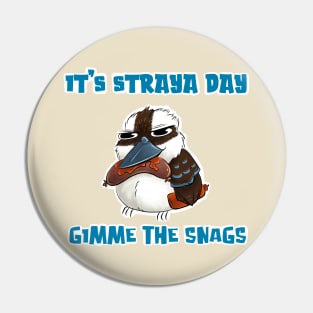 Straya day Pin