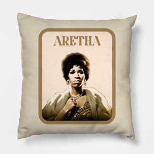 Aretha Franklin Pillow