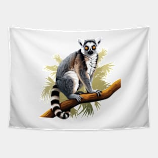 Adorable Lemur Tapestry