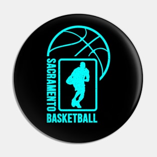 Sacramento Basketball 01 Pin