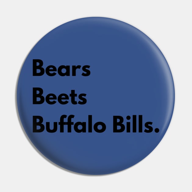 Bears Beets Buffalo Bills Pin by Simply Made with Dana