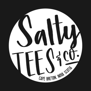 SALTY TEES LOGO | WHITE T-Shirt