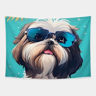 shih tzu Tapestry