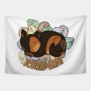 Tortie Pun: tortellini Tapestry